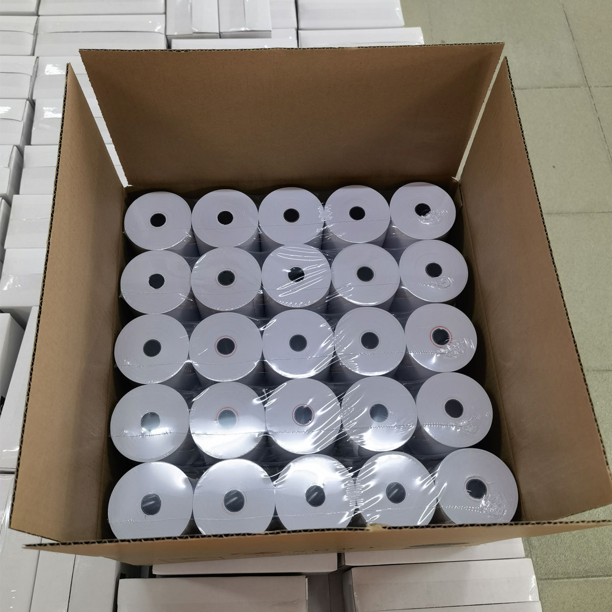 A Grade Heavyweight Material Make 57x40 80x80 Cash Register Thermal Paper Roll For Clothing Shoes Electronics Books Gas Stations