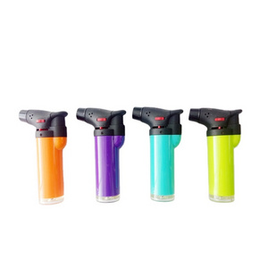 Wholesale latest designs flame lighter torch butane refillable jet lighter cheapest jet flame lighter