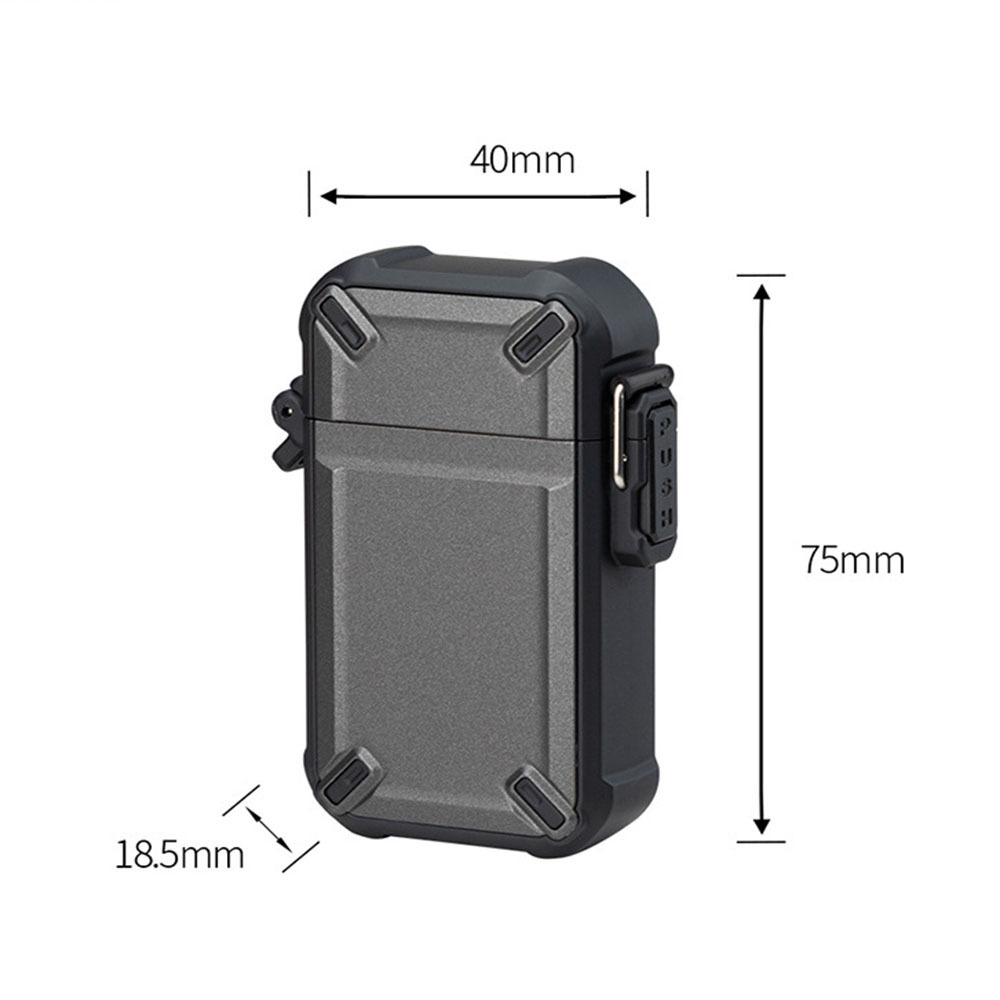 Stretching pipe USB ARC LIGHTER IP56 waterproof for camping using