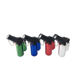 MINI jet lighter with gas torch lighter for cigar single windproof jet flame for butane