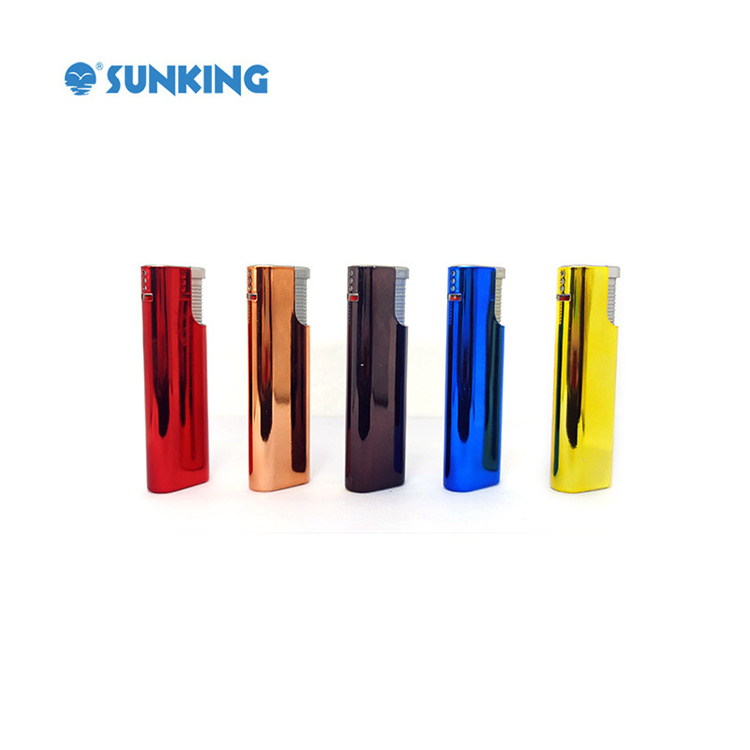 New arrival electronic plastic lighter unique lighters flame jet lighter