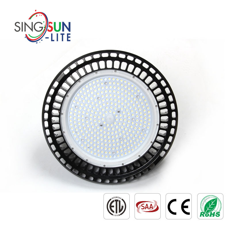 50W 100W 150W 200W LED High Bay Light Cheap LED UFO Lights Cost Effective Factory Warehouse Ceiling Light Workshop Garage OEM