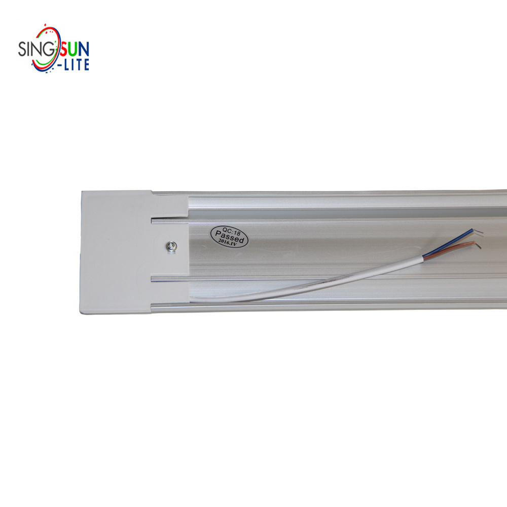 High quality led tube fixture 2ft 3ft 4ft led batten light fittings 0.6m 18w 36w 1.2m linear led light