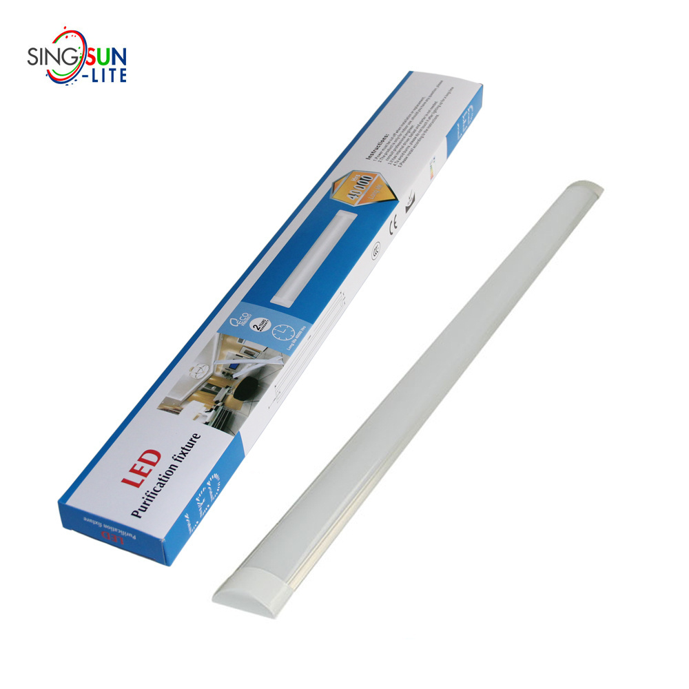 High quality led tube fixture 2ft 3ft 4ft led batten light fittings 0.6m 18w 36w 1.2m linear led light