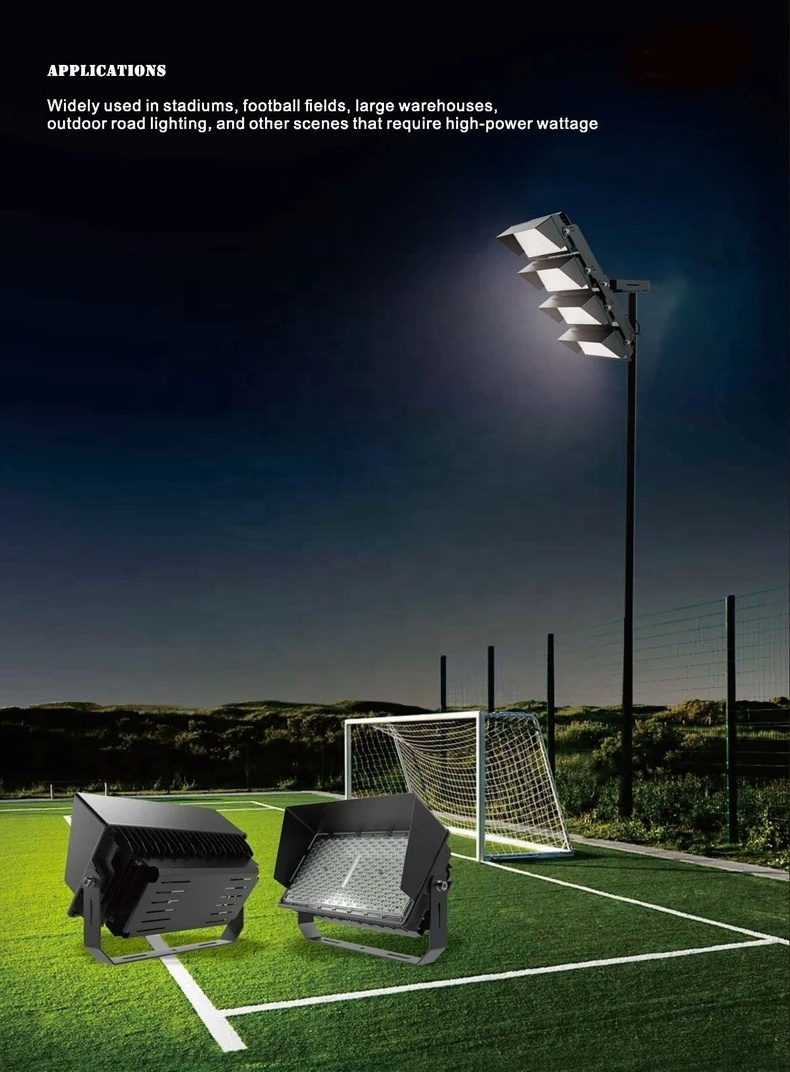 The 9th Generation Stadium Light 500w 1000w 1500w 2000w 25m 30m high mast lighting pole tower flood light