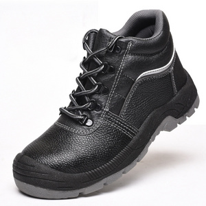 Hot sale mens and ladies embossed cow leather insulation welding welders fashion work shoes