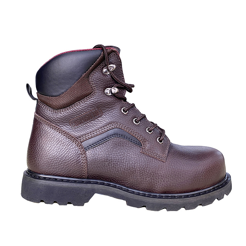 Sunland shoes boots leather safety shoes men's work workers boots safety shoes for men construction