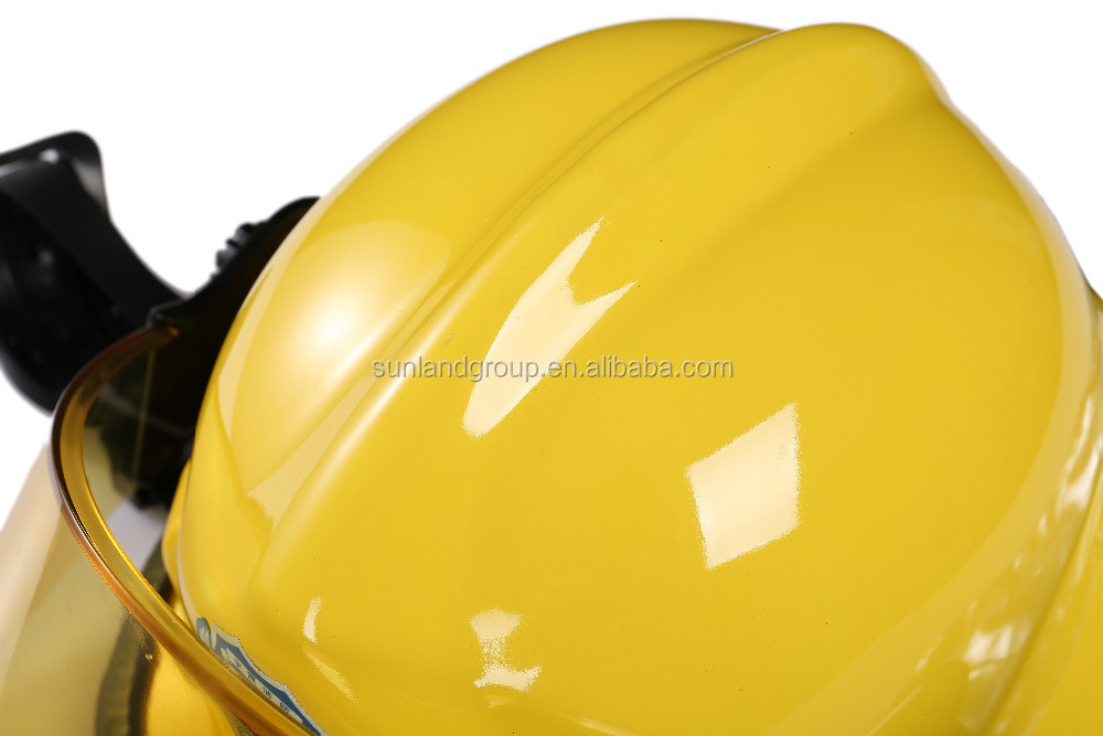 firefighting helmet safety with head lamp protective hard hat for Fireman