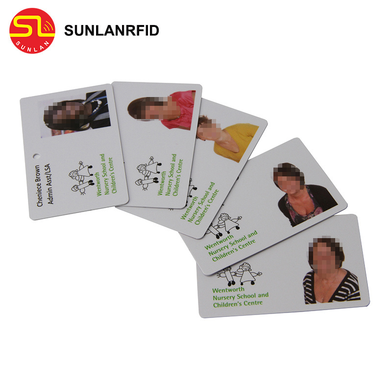 Customized Photo student portrait  lD card 125Khz TK4100 EM4100 ldentification card