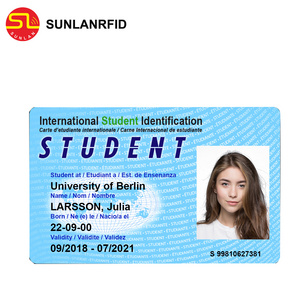 Customized Photo student portrait  lD card 125Khz TK4100 EM4100 ldentification card