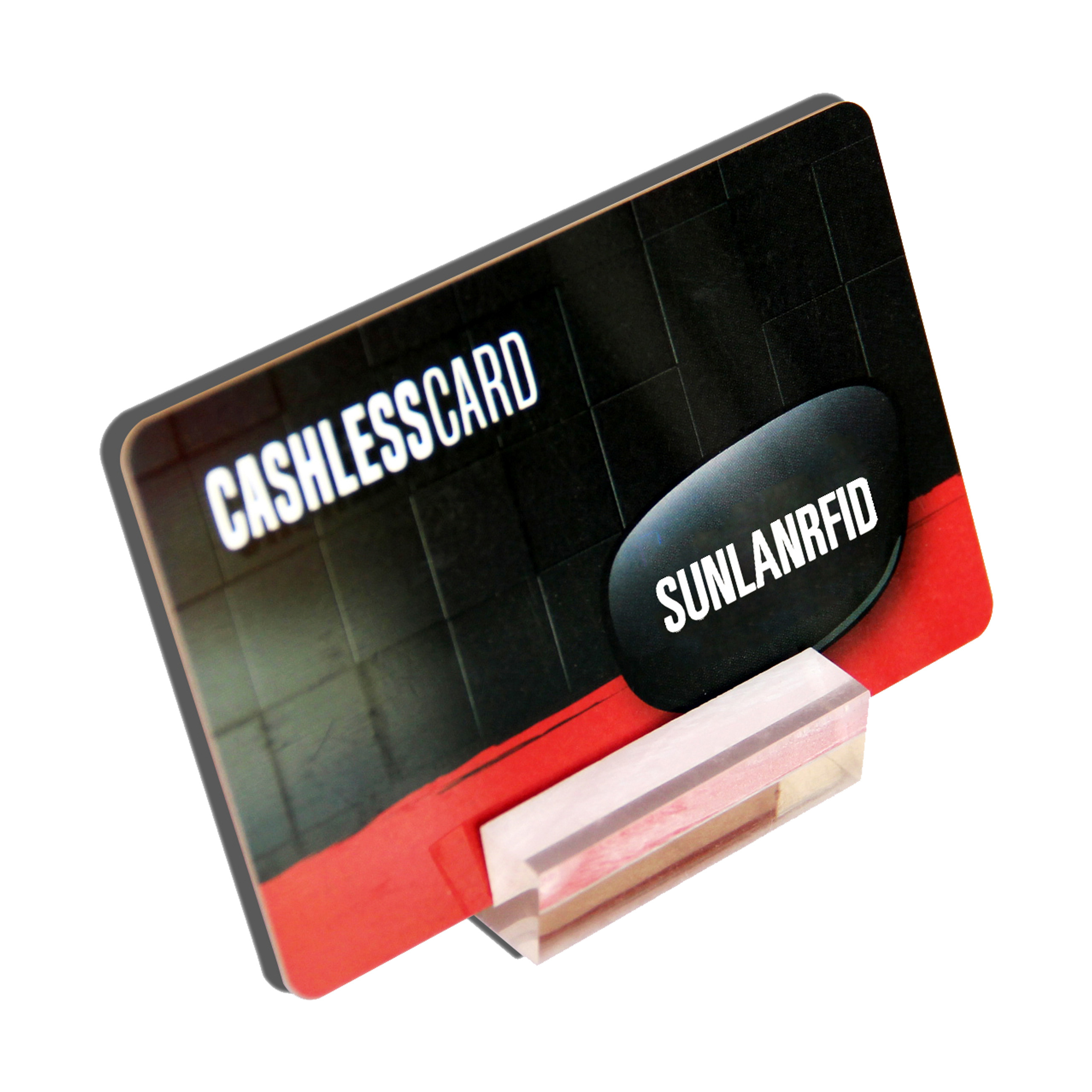 SUNLANRFID MIFARE cr80 emv 1356mhz blank id  writable  Blank chip smart RFID Card with good quality