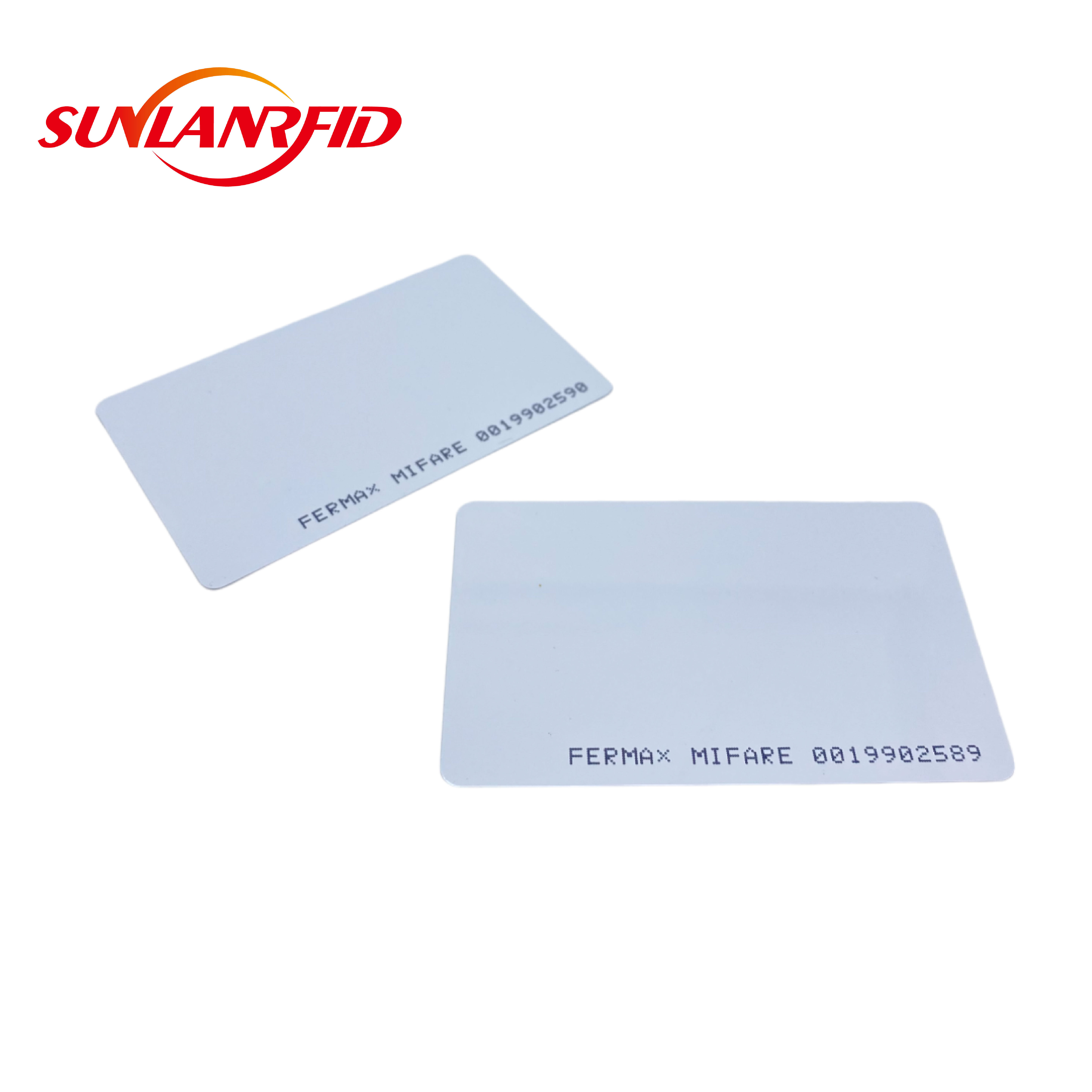 SUNLAN 13.56MHz Rewritable UID CUID hotel magnetic key card RFID Card UID Changeable Custom Access Control blank cards with chip