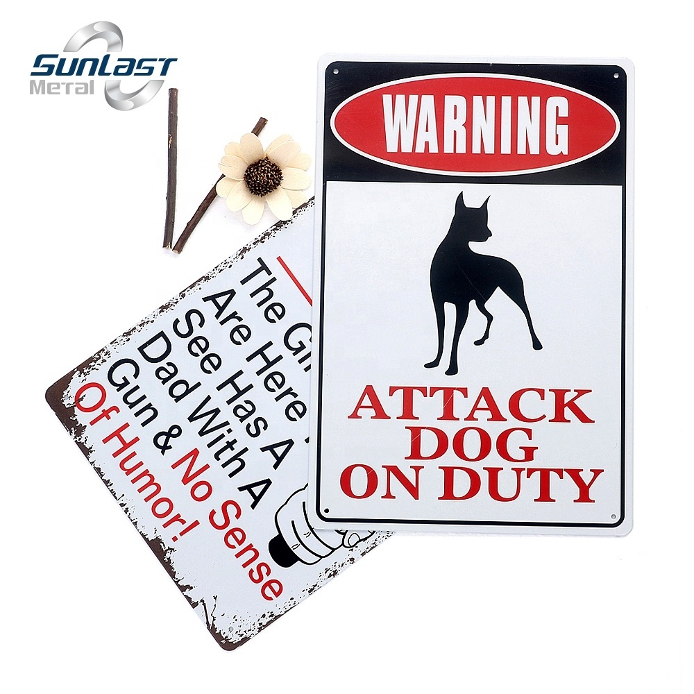 Custom metal aluminum Tin Warning Parking Reflective Road Street Signs Board Factory Price