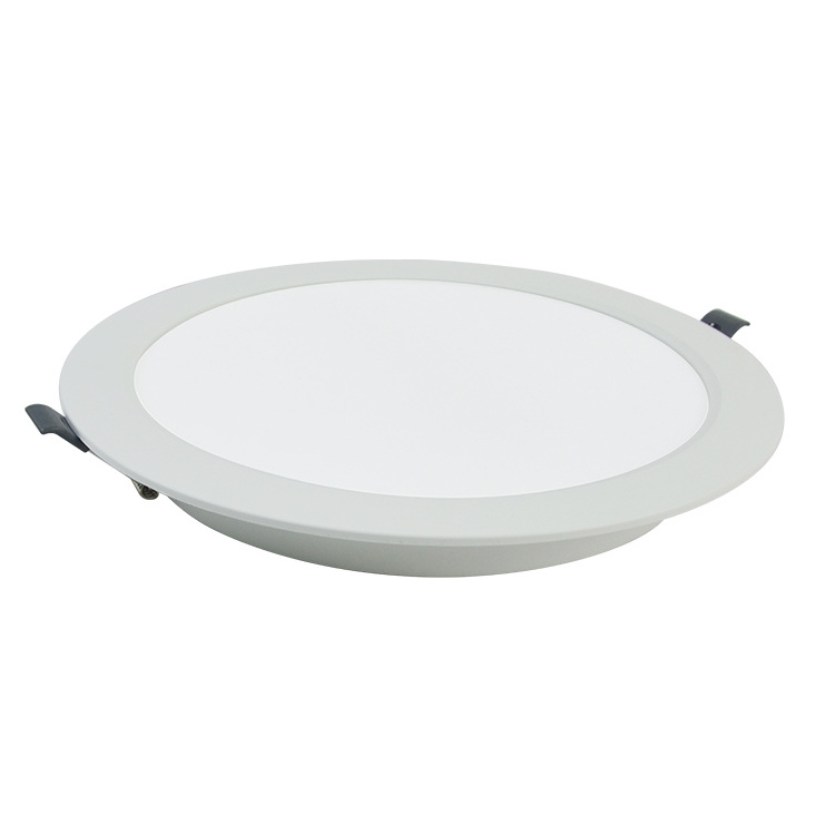 24W18W 15W 12W 3W led panel light round 6W recessed led panel light warm white 6500 K flush mount panel light