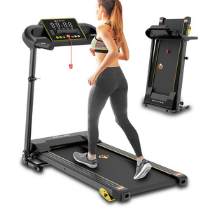 Walkingpad folding treadmill ultra slim foldable treadmill smart portable safety non holder gym and running device