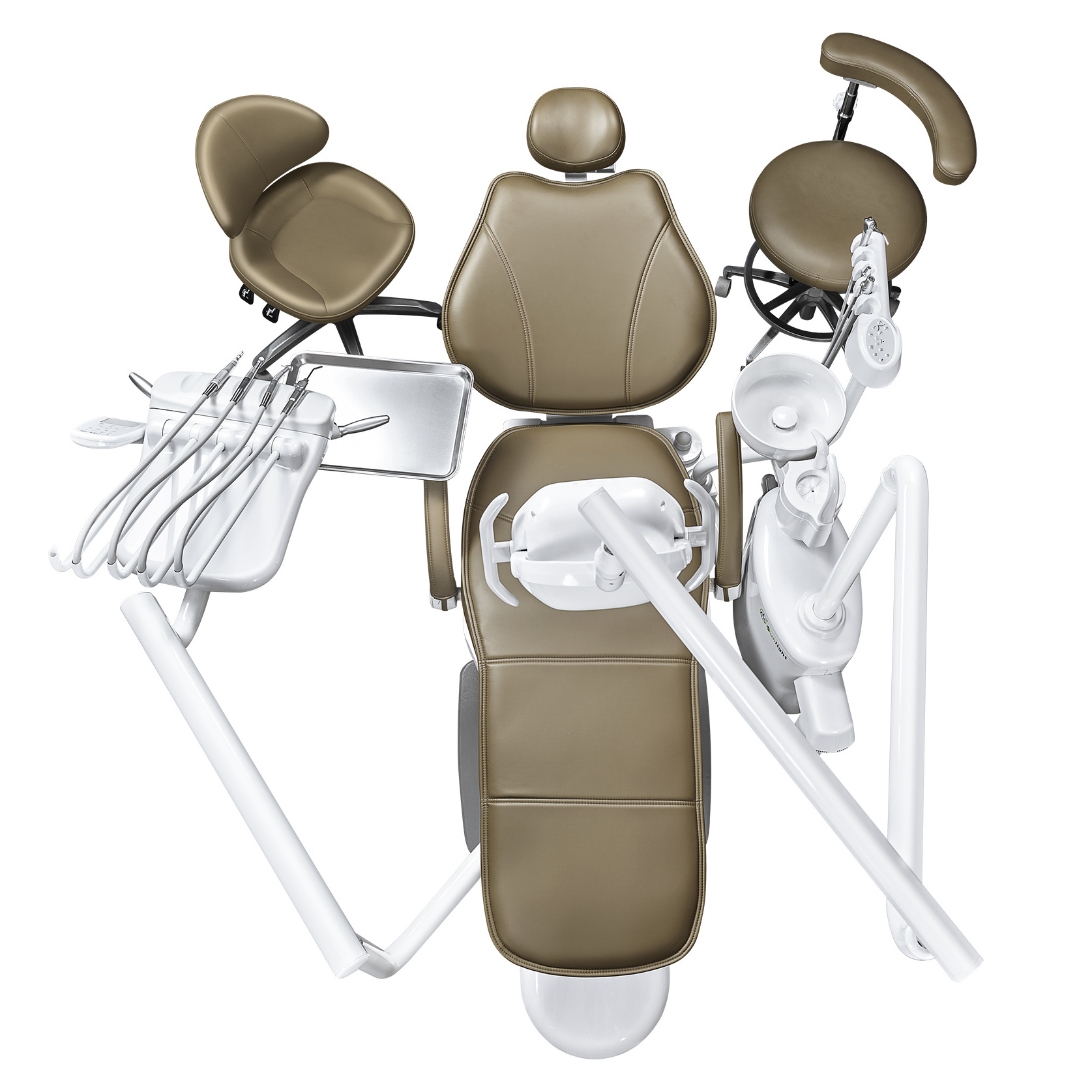 China Sunlight Dental SL-8500 Portable Mobile Multifunctional Standard Unit Dental Chair