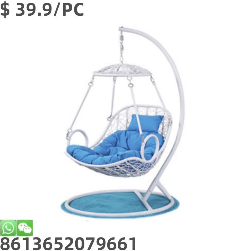 High Quality Basket Wicker Indoor Swing Rattan Furniture Hanging Chair