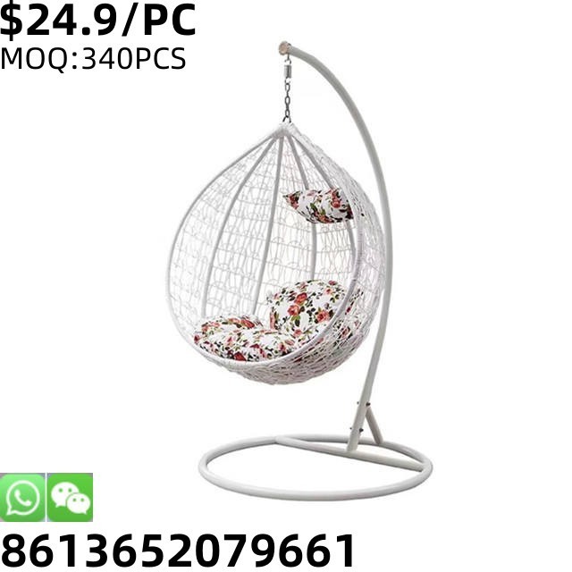 TSF hot sale patio outdoor furniture garden hanging indoor swing rattan egg chair