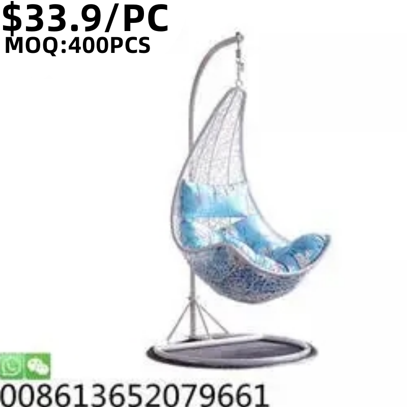 TSF hot sale patio outdoor furniture garden hanging indoor swing rattan egg chair