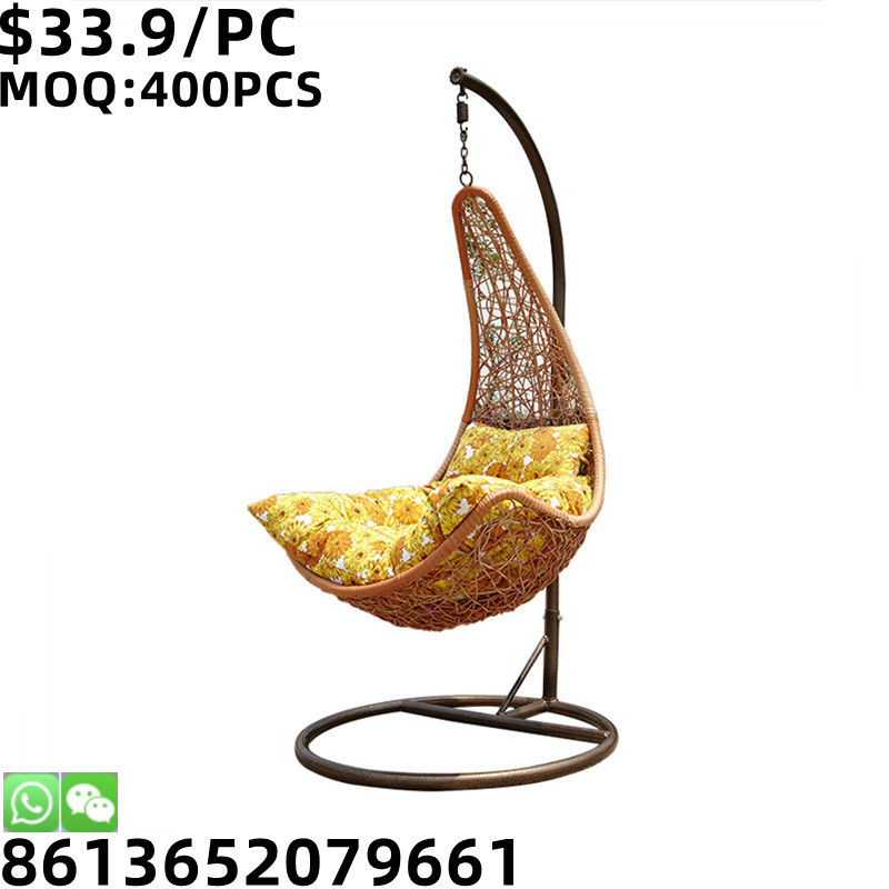 TSF Cheap Price Garden Outdoor Hanging Rattan Egg Living Room Swing Chair