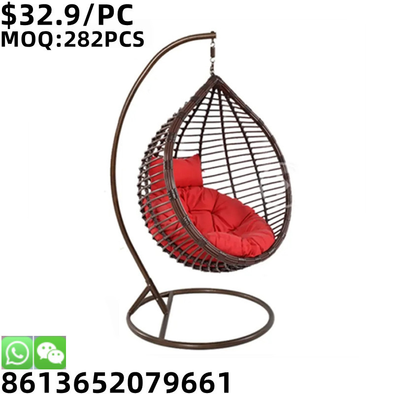 TSF Cheap Price Garden Outdoor Hanging Rattan Egg Living Room Swing Chair