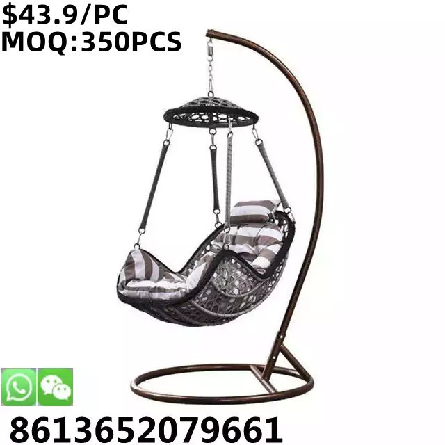 TSF High Quality Indoor Egg Patio Garden Hanging Swing egg Chair with Cushion