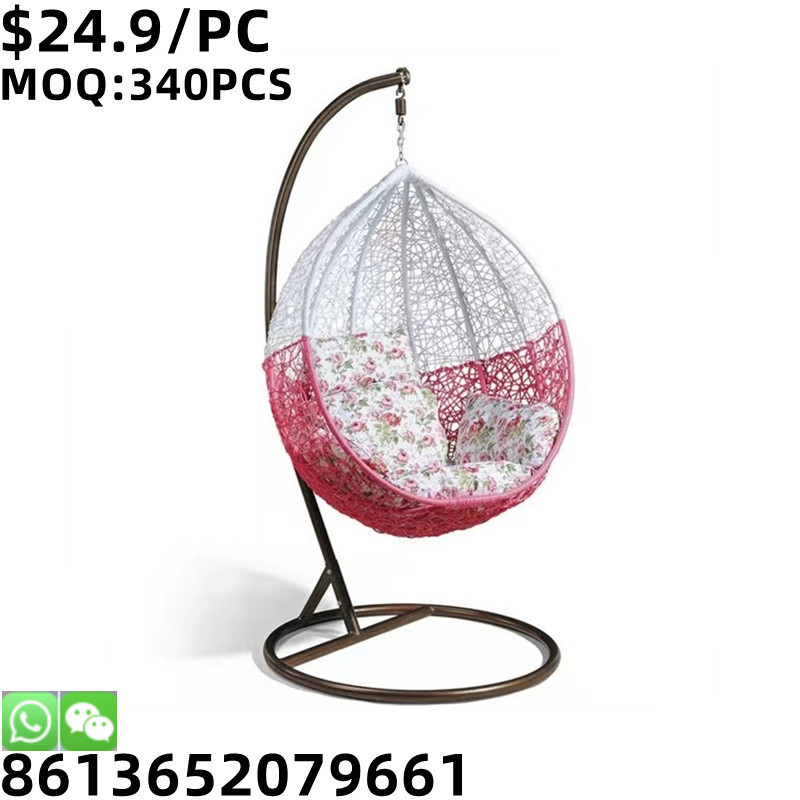 TSF Metal Iron Outdoor Furniture Chair Wedding Garden Chair Plastic Tiffany Rattan Hanging Indoor Swing Egg Chair