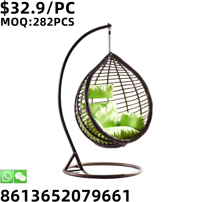 TSF Fashion Customized Outdoor Furniture Garden Metal Home Hanging Indoor Swing Egg Rattan Chair