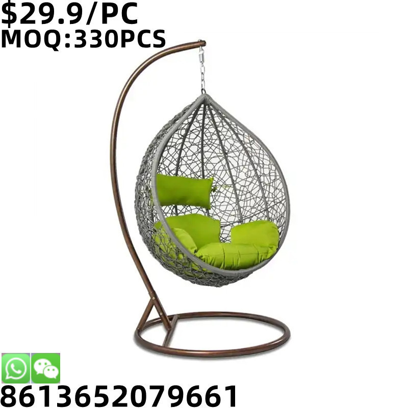 TSF Fashion Customized Outdoor Furniture Garden Metal Home Hanging Indoor Swing Egg Rattan Chair