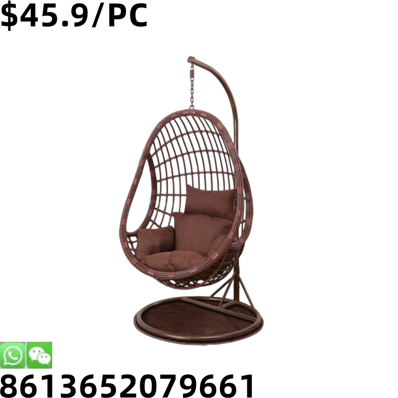 Factory Outdoor Wooden Swings Chair For Adults Metal Swing Chair