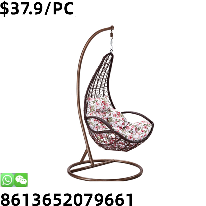 Factory Outdoor Wooden Swings Chair For Adults Metal Swing Chair