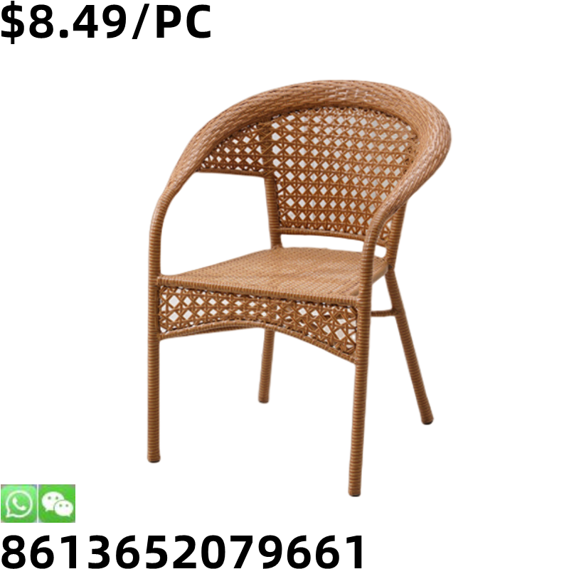 Outdoor Hotel Home Club Courtyard Leisure Balcony Furniture Rattan Chair