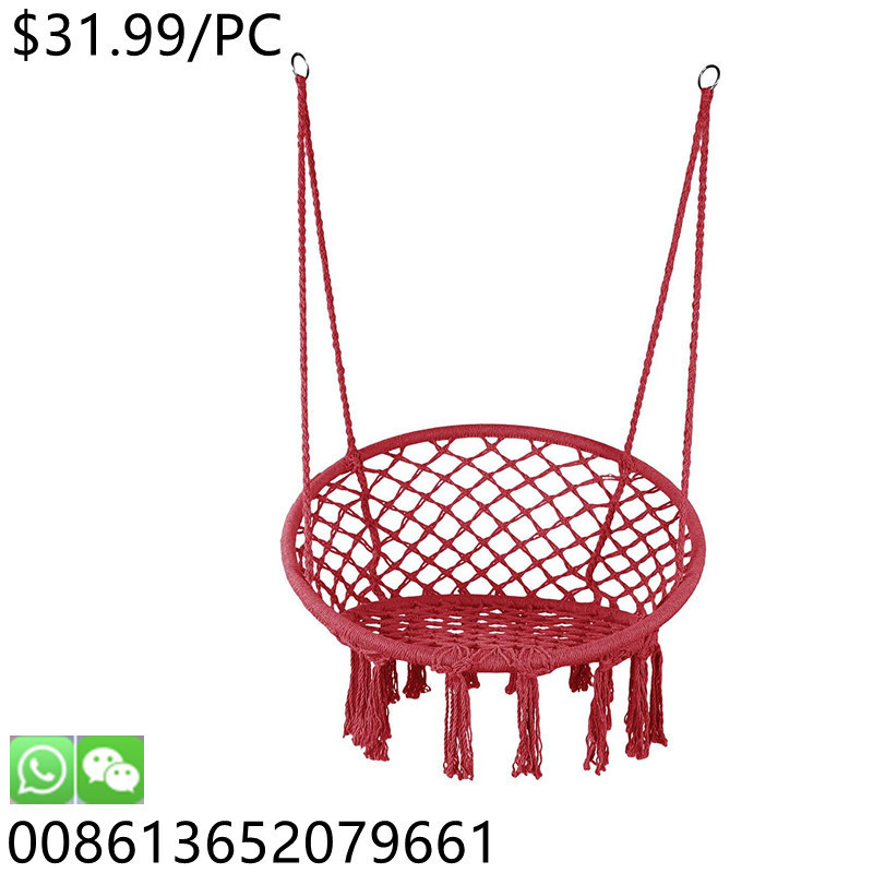 Leisure Patio Rattan Wicker Balcony Hanging Egg chair Beach Hotel Swing Chair