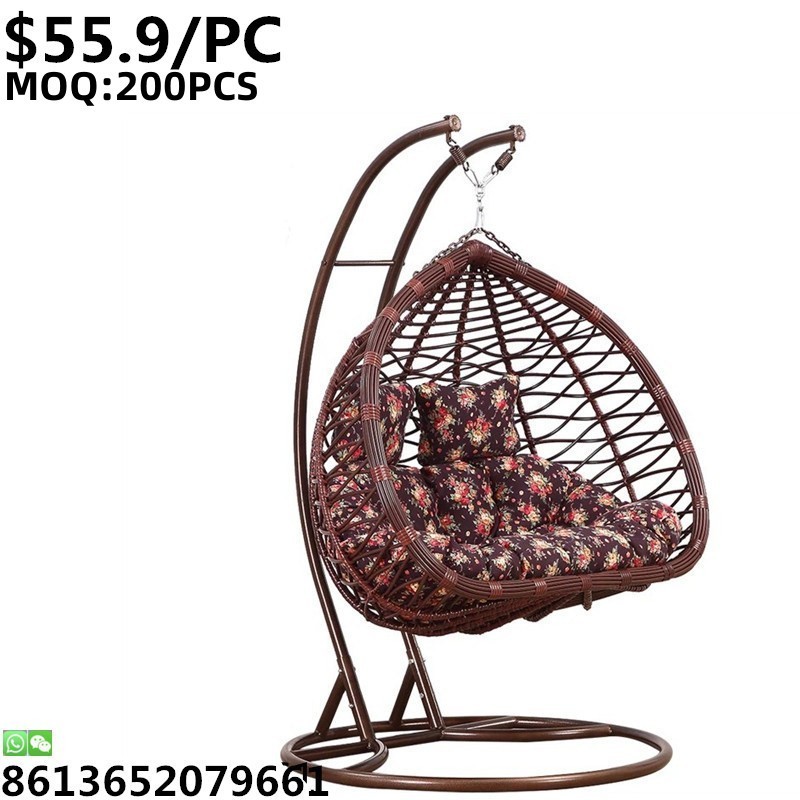 TSF Hanging Egg Chair Rattan Garden Swing Wicker Bedroom Hammock