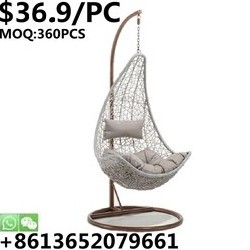 TSF Hanging Egg Chair Rattan Garden Swing Wicker Bedroom Hammock