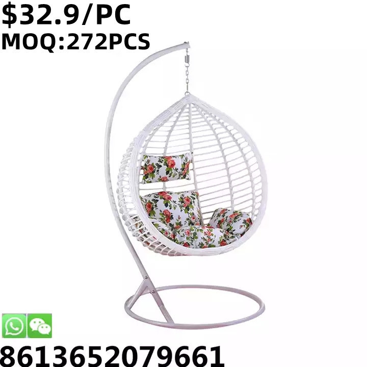 TSF wicker egg garden patio hammock hanging rattan swing chair