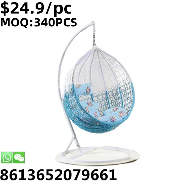 TSF wicker egg garden patio hammock hanging rattan swing chair