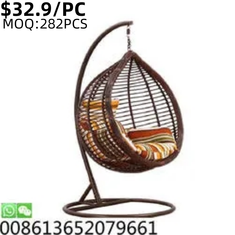 TSF Outdoor Garden Patio Hammock Bedroom Hanging Rattan Egg Swing Chair