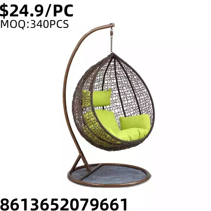 TSF Outdoor Garden Patio Hammock Bedroom Hanging Rattan Egg Swing Chair