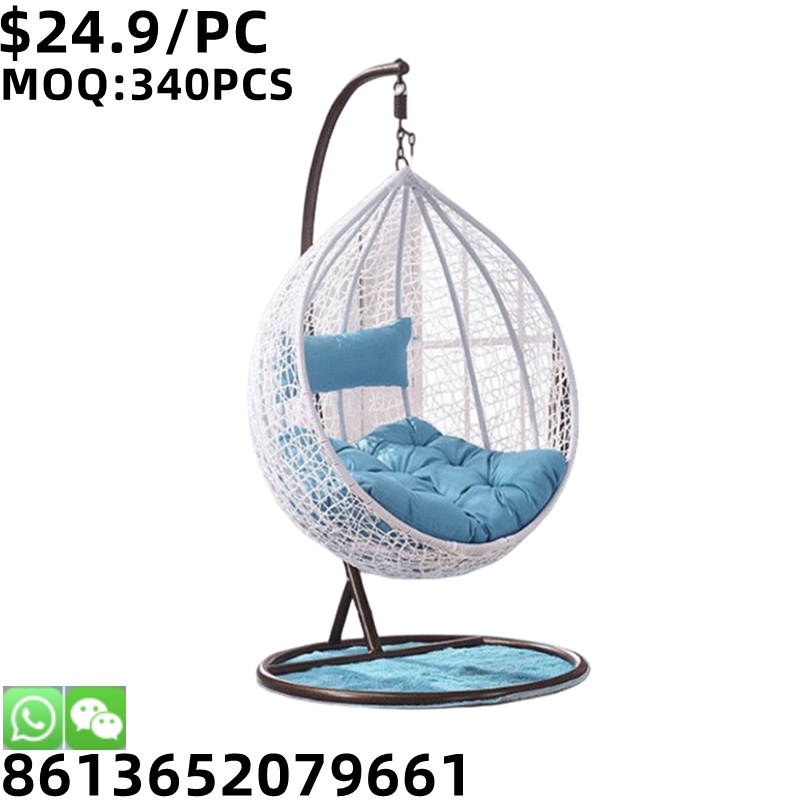 TSF Wholesale Outdoor Furniture Garden Balcony Rattan Hanging Indoor Swing Egg Chair