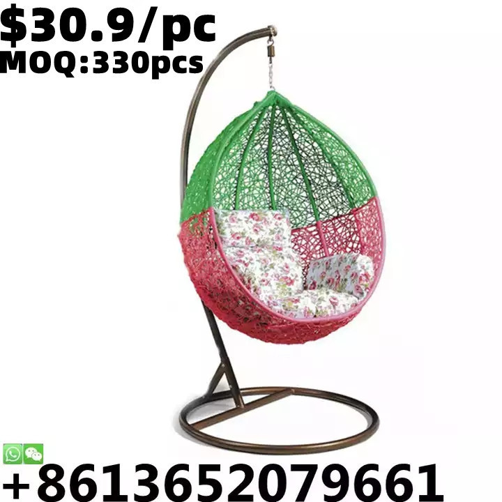 TSF 2021 Top Quality Outdoor Furniture Garden Home Round Rattan Egg Swing Chair