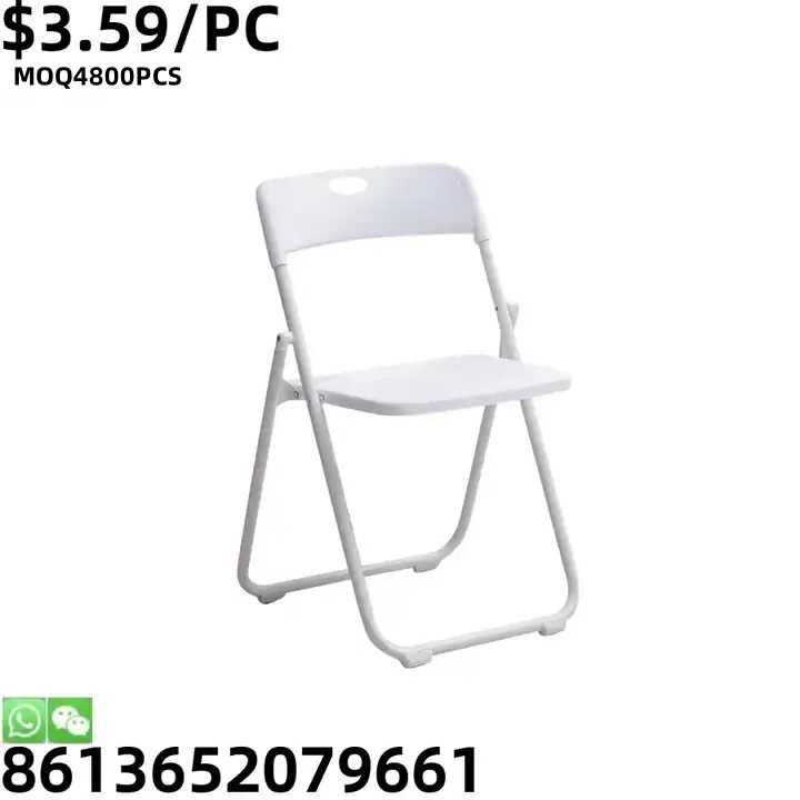 TSF Foldable Outdoor Restaurant Garden Camping Maidan Metal Folding Chair