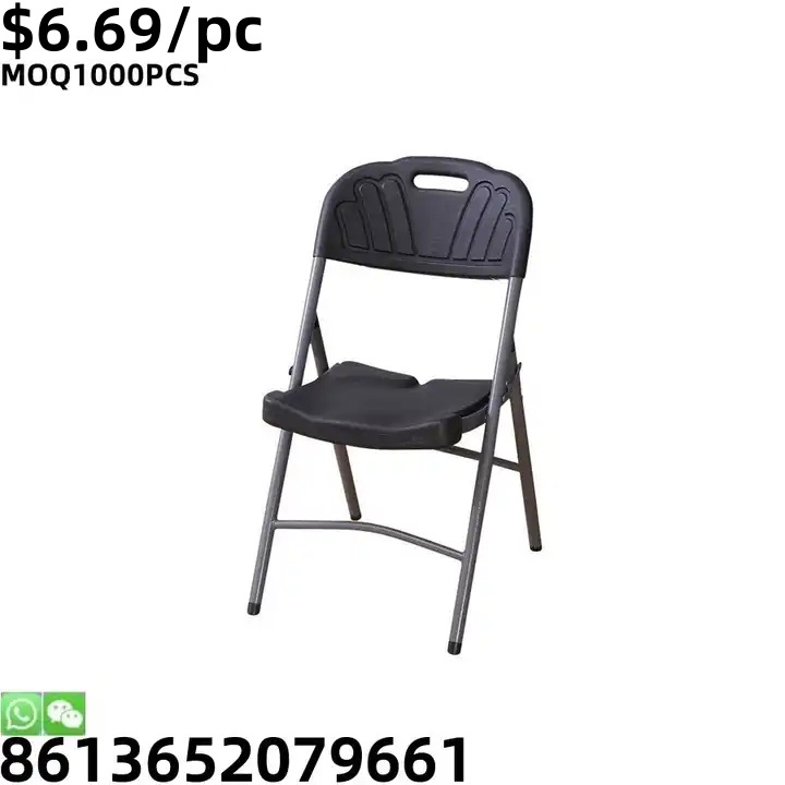 TSF Foldable Outdoor Restaurant Garden Camping Maidan Metal Folding Chair