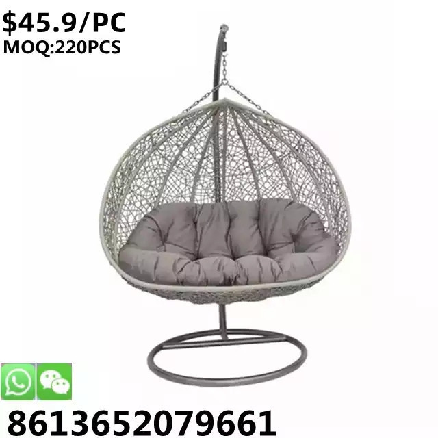 TSF Heavy Duty China Factory Outdoor garden patio swing hanging rattan egg chair