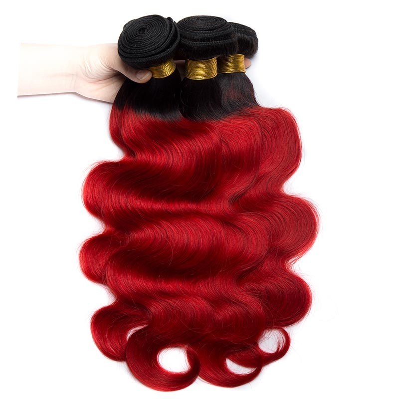 2023 new fashion color Sunlight wholesale price human hair blond ombre weave bundles with closure human hair with closure