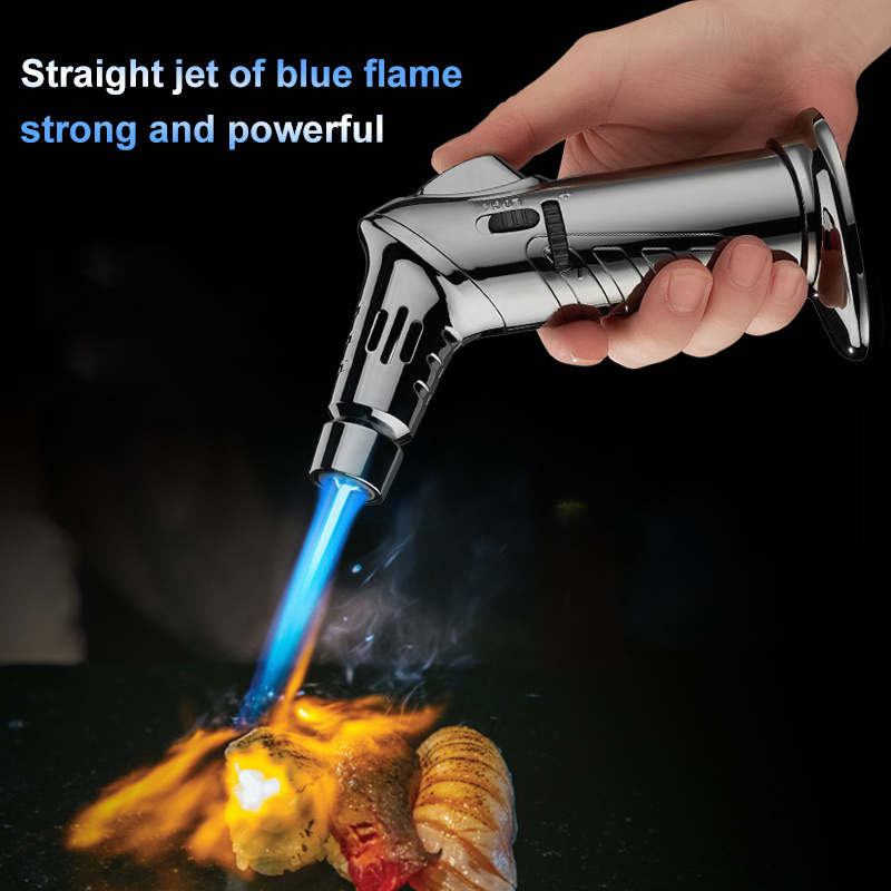 DK-TH855 Portable Adjustable Micro family kitchen Butane gun Gas Welding Torch flamethrower