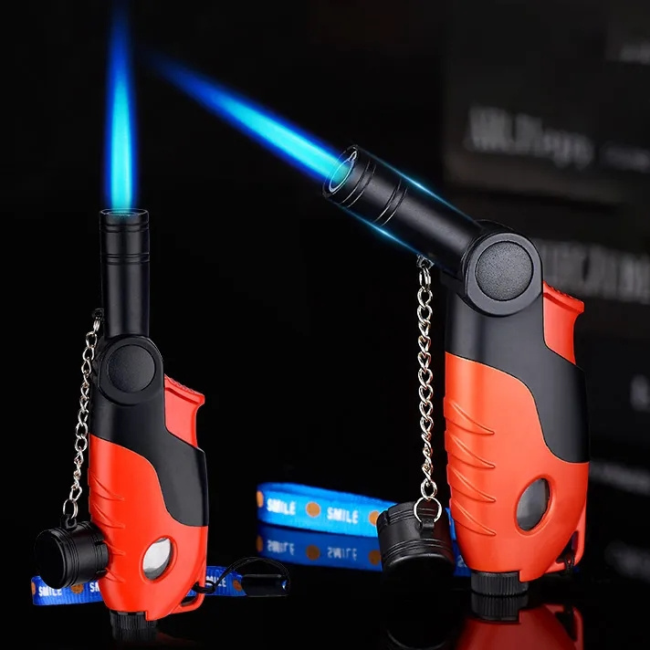 Portable Adjust Cigar Blue Flame Lighter Gun Gas Welding Kitchen Butane Torch Lighter