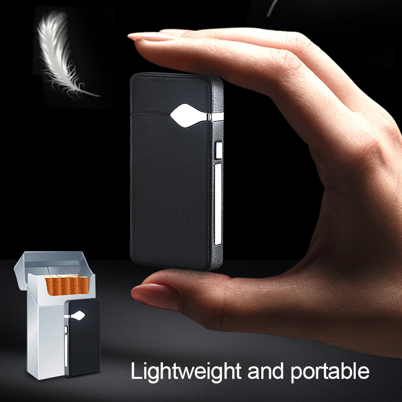 Dibikou NEW Model Double Arc Plasma Lighter, Promotional USB Rechargeable Electronic Lighters with Battery Indicator