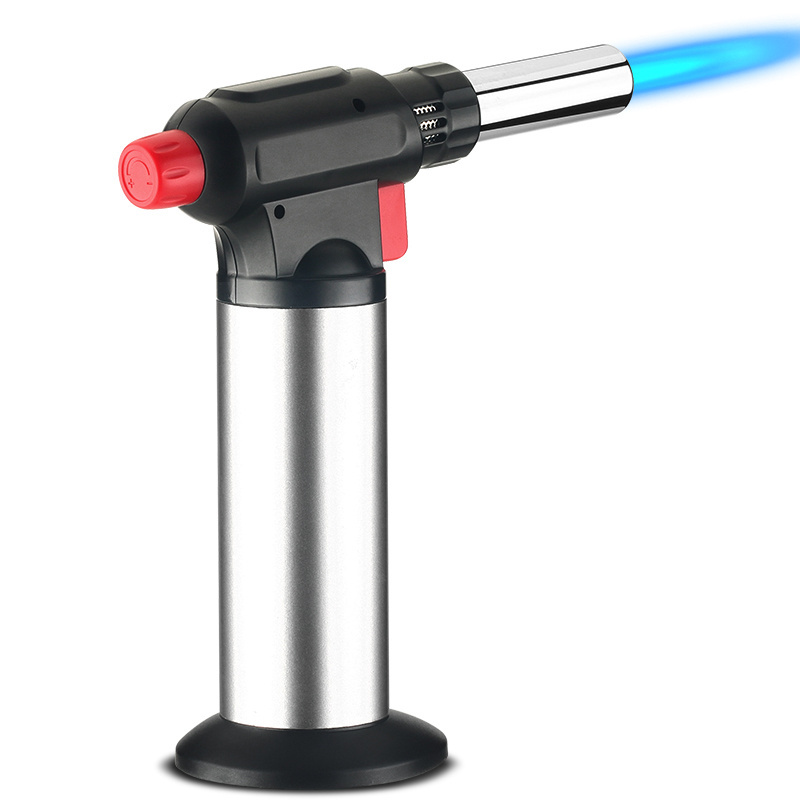 Portable Adjustable Micro family kitchen Butane gun Gas Welding Torch flamethrower