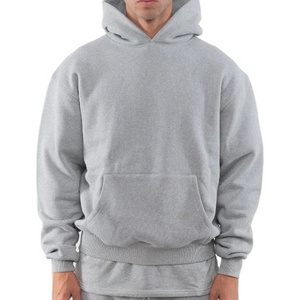 wholesale high quality oversize men plain dyed pullover heavyweight cotton acid wash custom men's hoodies 400gsm